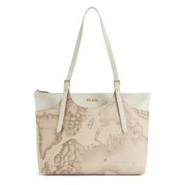 Alviero Martini 1a Classe Shopping Ritual Bag Geo Safari Rafia - 1