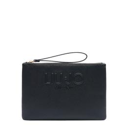 Liu Jo Pochette piatta con logo Black