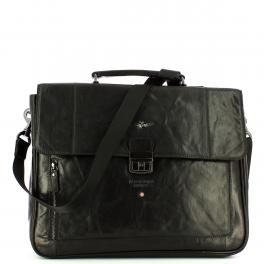Aeronautica Militare Cartella Porta PC in pelle - 1