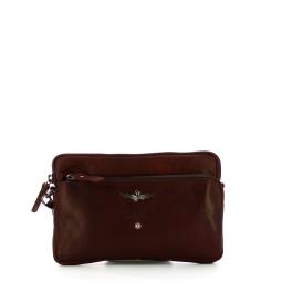 Aeronautica Militare Pochette in pelle con tracolla - 1