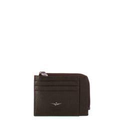 Aeronautica Militare Porta carte di credito in pelle - 1