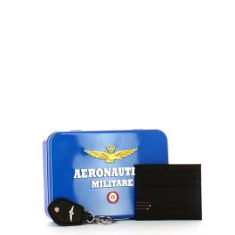 Aeronautica Militare Cofanetto con Portacarte e Portachiavi - 1