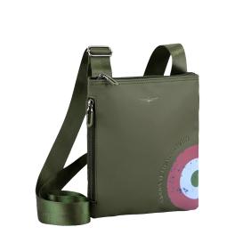 Aeronautica Militare Borsello piatto Runway Verde - 1