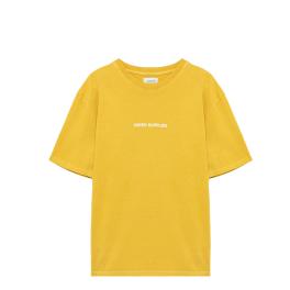 Amish T-Shirt Jersey Not Antisocial Warm Yellow - 1