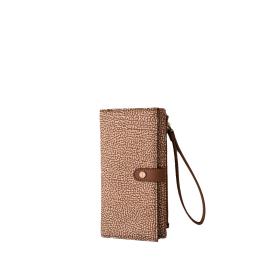 Borbonese Portafoglio Large Beige Marrone - 1