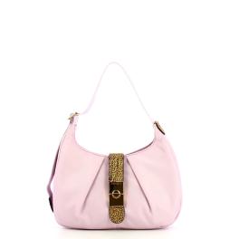 Borbonese Hobo Cortina Small Ortensia Op Naturale - 1
