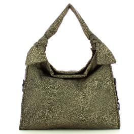 Borbonese Borsa a spalla Hobo Lover Large OP Naturale Nero - 1