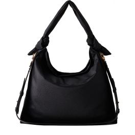 Borbonese Borsa a spalla Hobo Lover Large Dark Black - 1