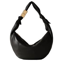 Borbonese Hobo Bag Domino Medium Nero - 1