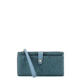 Borbonese Large Denim Wallet - 1