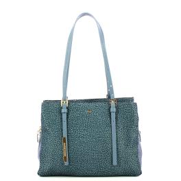 Borbonese Borsa a spalla Medium Denim - 1