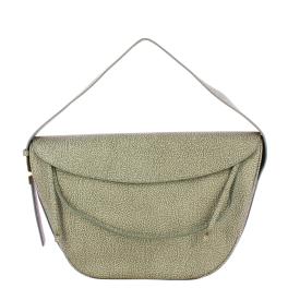 Borbonese Borsa a spalla Hobo M Clay Grey - 1