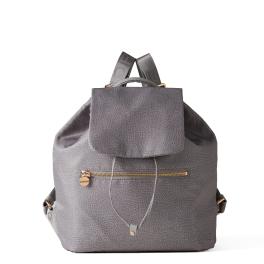 Borbonese Zaino Medium in Nylon Riciclato Cloud - 1