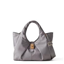 Borbonese Shopper Cortina Medium Cloud - 1