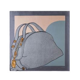 Borbonese Foulard Sexy Bag 90x90 Edera - 1