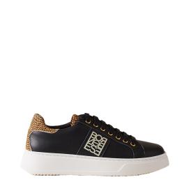 Borbonese Sneakers in pelle con logo Nerop OP Naturale - 1