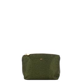 Borbonese Busta Medium in Nylon Riciclato Alloro - 1