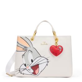 Braccialini Borsa a mano Beth grande Looney Tunes - 1