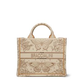 Braccialini Borsa a mano Queen Farfalle - 1