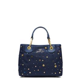 Braccialini Beth Strass small Blu Handbag - 1