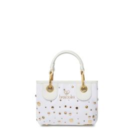 Braccialini Borsa a mano Bethe Strass Bianco - 1