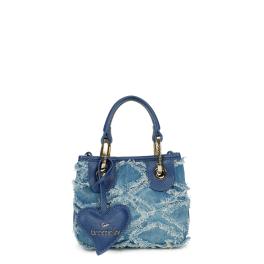Braccialini Borsa a mano Beth Jeans mini Blu - 1