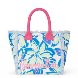 Braccialini Shopper Summer Fiori Blu - 1