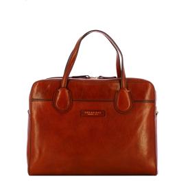 The Bridge Elettra Marrone Oro Laptop Briefcase - 1