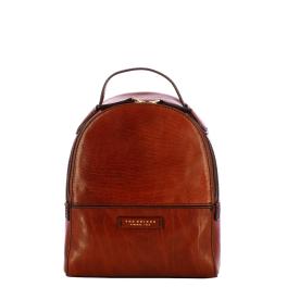 The Bridge Elettra Marrone Oro Small Backpack - 1