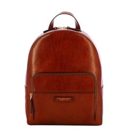 The Bridge Elettra Marrone Oro Backpack - 1
