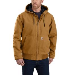 Carhartt Giacca Loose Fit Duck Active Brown - 1