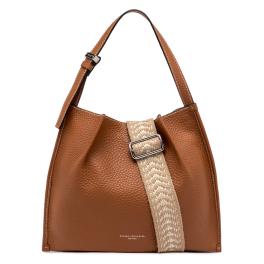 Gianni Chiarini Borsa a spalla Dory Caramello Sabbia - 1