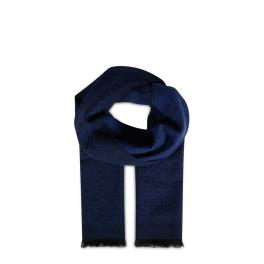 Calvin Klein Sciarpa logata in misto lana Navy - 1