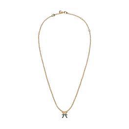 Coccinelle Collana Pesci Gold Petrolio - 1