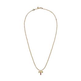Coccinelle Collana Ariete Gold Marsala - 1