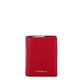 Coccinelle Portafoglio Metallic Soft Sangria - 1
