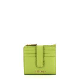 Coccinelle Porta Tessere Metallic Soft Small Guacamole - 1