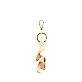 Coccinelle Portachiavi Boheme Multicolor Skin Rosette Blanco - 1