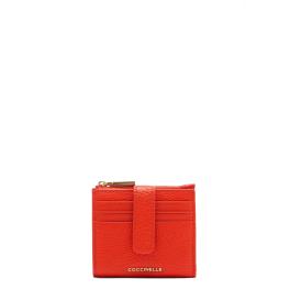 Coccinelle Porta Tessere Metallic Soft Small Gazpacho - 1