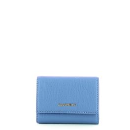 Coccinelle Portafoglio Metallic Soft Azul - 1
