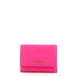 Coccinelle Portafoglio Metallic Soft New Fucsia - 1