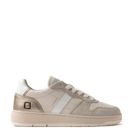 DATE Sneakers Court Shiny White Platinum - 1