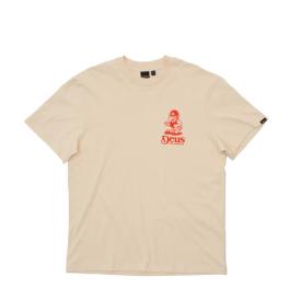 Deus Ex Machina T-Shirt Raptor Dirty White - 1