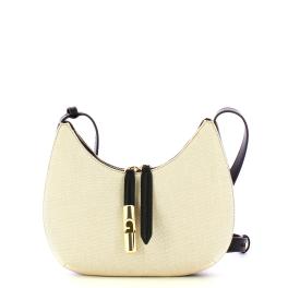 Furla Tracolla Goccia S Natural Nero - 1