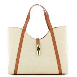 Furla Borsa a spalla Goccia XL Natural Brandy - 1