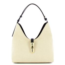 Furla Borsa a spalla Goccia M Natural Nero - 1