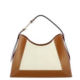 Furla Borsa a spalla Nuvola L Toni Cognac - 1