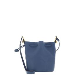 Furla Sfera Denim Mini Bucket Bag - 1
