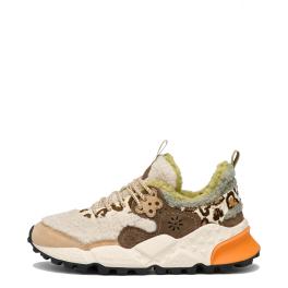 Flower Mountain Sneakers Kotetsu Suede Shearling Cipria Multi - 1