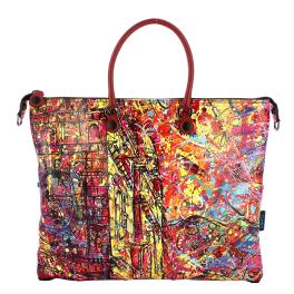 Gabs Borsa G3 Plus L Trip Pelle Bull Black Street Art - 1